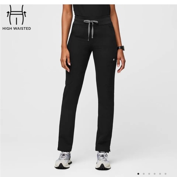 Figs High Waisted Yola Skinny Scrub Pants - Picture 15 of 15